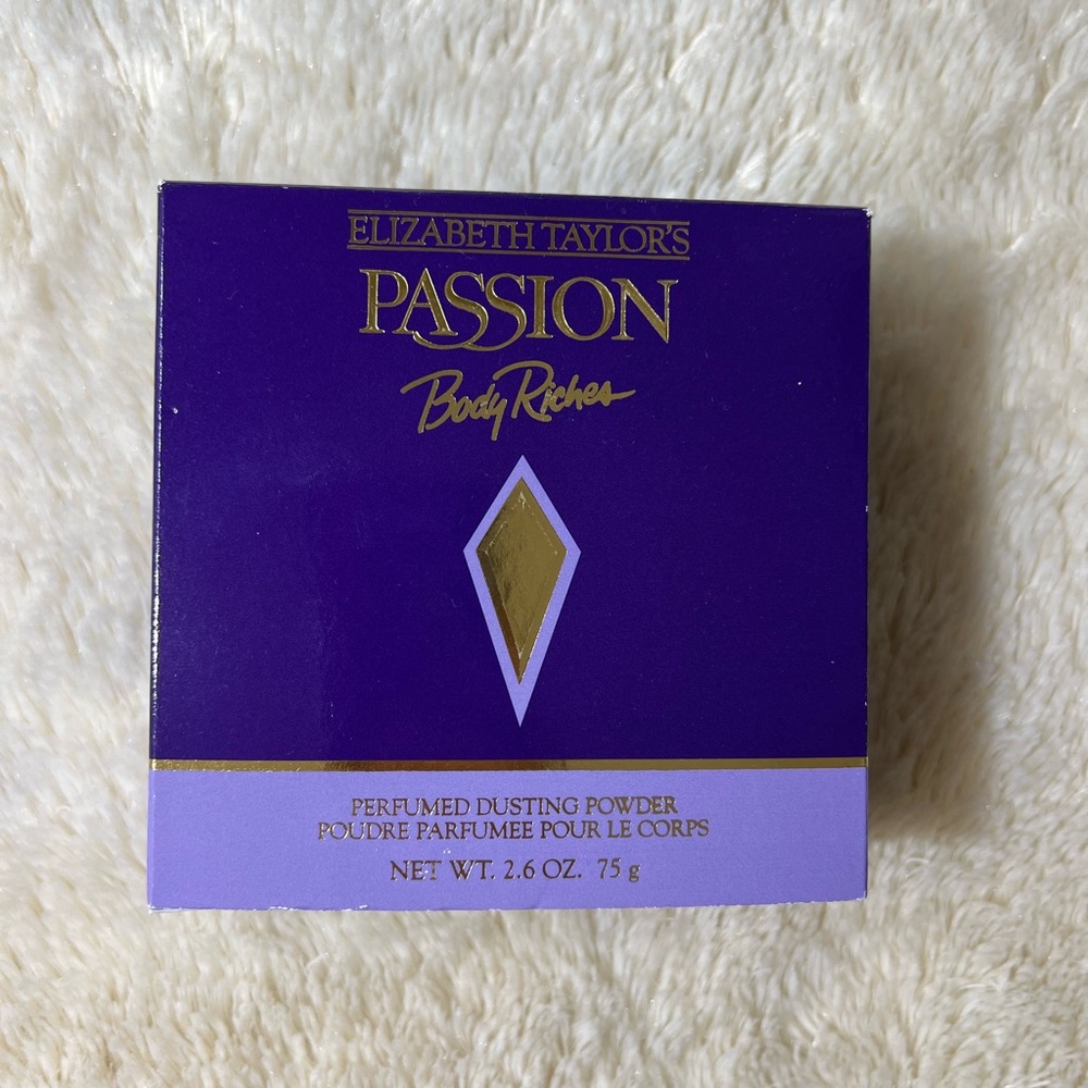 Elizabeth Taylor’s PASSION Body Powder
